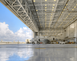 airport hangar